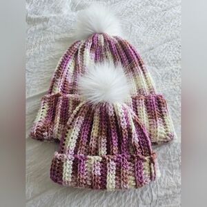 "Mommy & Me" Winter Hat Set